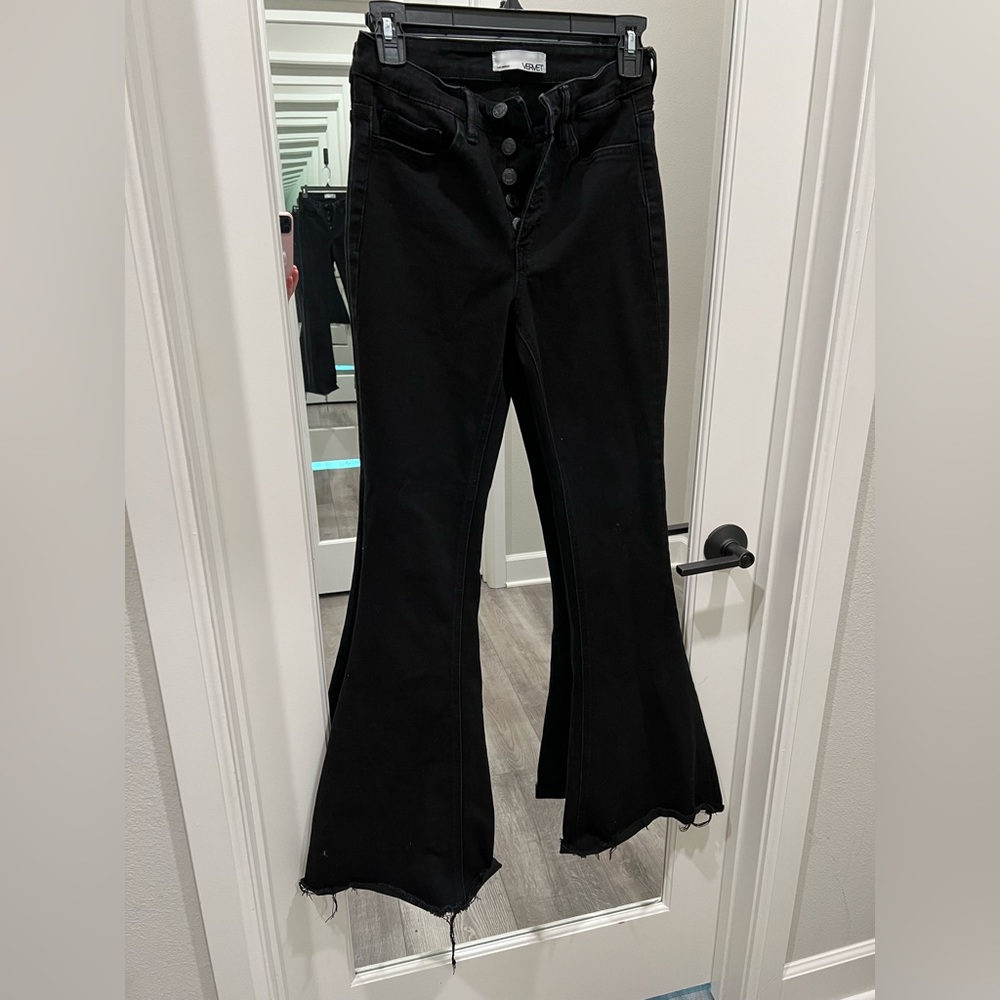 Black Flare Jeans